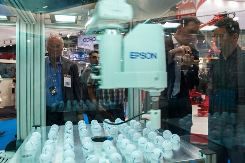 Rückblick: Impressionen von der Automatica 2012. (Bild: Messe München)