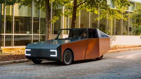 Das Solar-Coupé Luminetta dürfte in Sachen Nachhaltigkeit weit vorne mitfahren. Optisch bietet das Konzept noch Luft nach oben.
 (Bild: BMW/Clemson University)