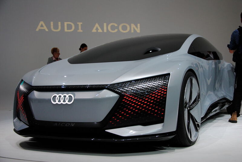 Die Audi Studie Aicon soll bis zu 800 Kilometer elektrisch fahren können (Uhl / »kfz-betrieb«)