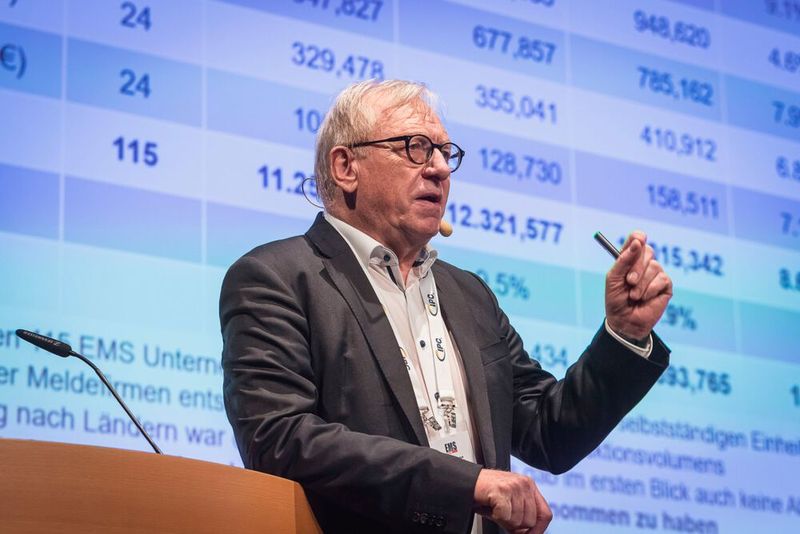 Der 20. Würzburger EMS-Tag fand am 8. September 2022 in den Mainfrankensälen Veitshöchheim statt. Am Vorabend der Veranstaltung gab es ein Networking-Dinner im Restaurant Reisers am Stein. Der 21. EMS-Tag findet am 7. September 2023 statt. Sie können sich bereits für eine Teilnahme auf der Webseite registrieren.  (Bild: Stefan Bausewein)