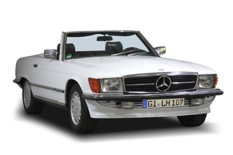 1. Preis: Ein Mercedes-Benz 300 SL, Bj. 1986, von Guido Hommel (ClimAir), Okarben. (Foto: Lebenshilfe)