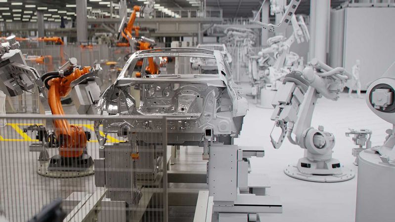Bereits heute, mehr als zwei Jahre vor dem Serienanlauf, ist dank „Nvidia Omniverse“ die Fahrzeugproduktion im künftigen BMW-Werk Debrecen angelaufen – virtuell. 2025 wird es die Serienproduktion aufnehmen, einer neuen Generation rein elektrisch betriebener Modelle. Die Bauarbeiten haben gerade begonnen.