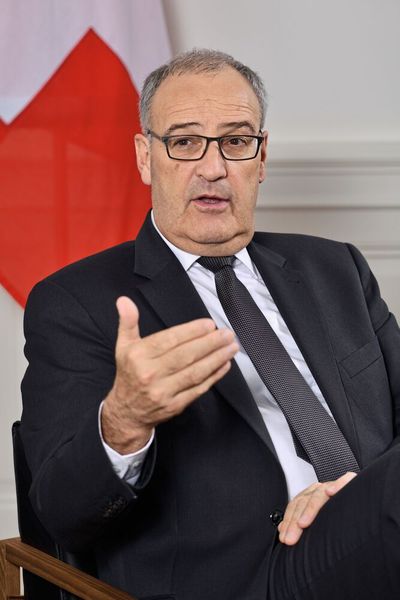 «Die Berufsbildung in der Schweiz ist ein Erfolgsmodell. Und das soll sie auch bleiben.» Bundesrat Guy Parmelin (©-2019 Markus A. Jegerlehner)