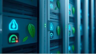 Damit die Kosten angesichts ständig wachsender Datenmengen nicht immer weiter ansteigen, wird nach neuen Möglichkeiten gesucht, Storage stromsparender und damit günstiger zu machen. (Bild: Midjourney / KI-generiert)