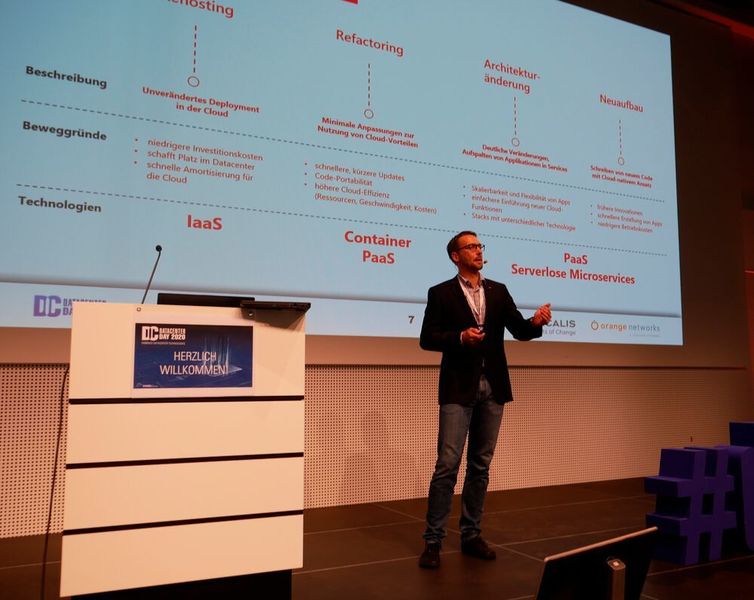 Daniel Kiehl von Logicalis machte die Teilnehmer fit für die erfolgreiche Cloud-Migration der IT-Infrastruktur. (Vogel IT-Medien GmbH)