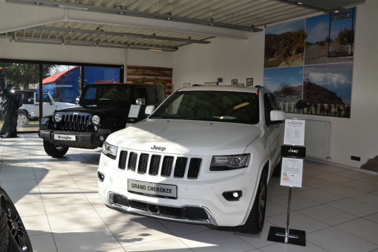 Neben Jeep vertreibt das Autohaus in Ludwigshafen auch die Fabrikate Fiat und Lancia. (Foto: Mauritz)