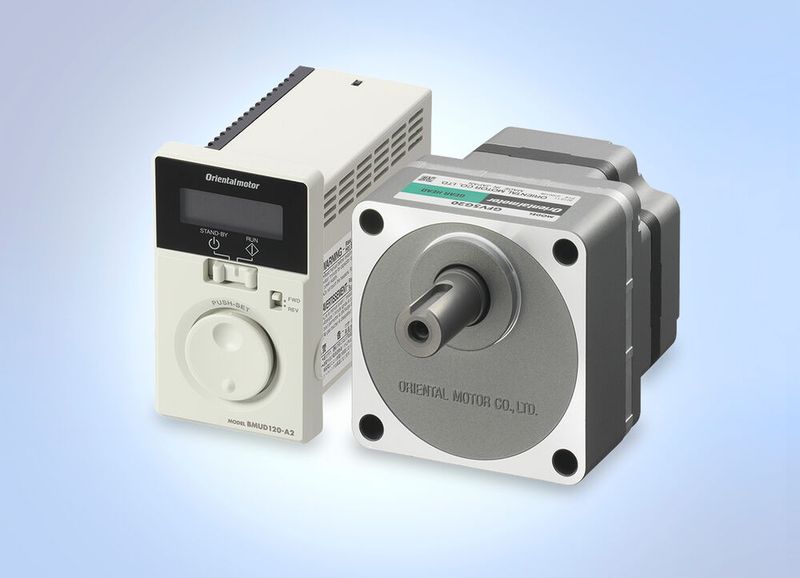 Die bürstenlosen DC-Motoren der BMU-Serie von Oriental Motor arbeiten hocheffizient. (Bild: Oriental Motor )
