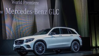 GLC. So heißt der neueste SUV-Streich von Mercedes-Benz. Als Nachfolger des GLK soll er noch mehr Kunden für die Stuttgarter Marke begeistern. (Foto: Daimler)