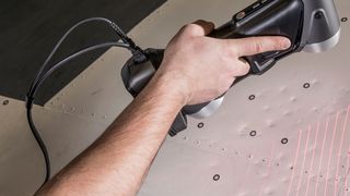 Airlines, as well as maintenance, repair and overhaul (MRO) service companies, can efficiently perform the evaluations of in-service aircraft safety with the company's inspection solutions. (Creaform)