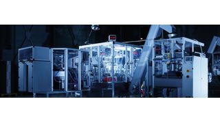 Die Produktionsanlage von Contexo läuft im 24/7-Betrieb und verarbeitet Schüttgut bis zum fertig abgepackten und etikettierten Beutel. (Bild: Contexo)