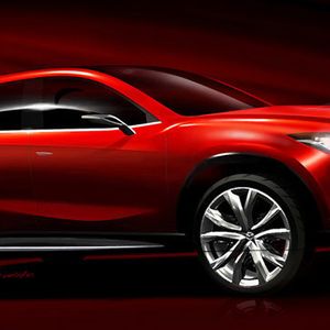 Der Mazda Minagi ist in der neuen Formensprache „Kodo“ (Seele der Bewegung) gestaltet.