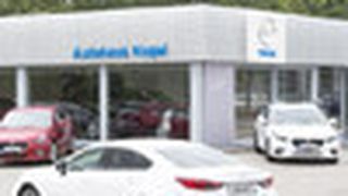 Die ersten sechs Mazda-Autohäuser erscheinen bereits im neuen Look. (Foto: Mazda)