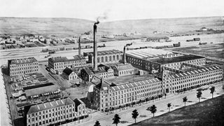 Firmengelände Ende des 19. Jahrhunderts  Bild: Archiv VEM (Archiv: Vogel Business Media)