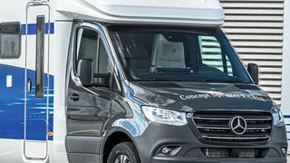 Mercedes kombiniert seine Sprinter-Plattform mit dem Wasserstoffantrieb. Unter anderem gibt es den Sprinter F-Cell dann als Reisemobil. (Bild: Mercedes-Benz)