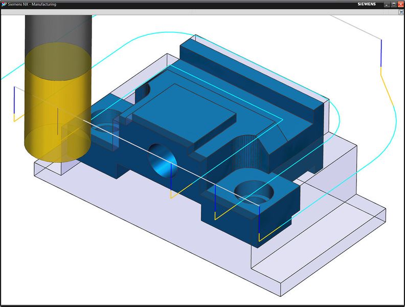 Mit NX 8.5 wurde insbesondere die NC-Programmierung prismatischer Bauteile beschleunigt. (Bild: Siemens PLM)