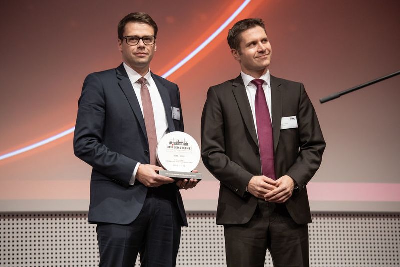 The milestone in the category Thermal Processing is awarded to Alfa Laval. (PROCESS)