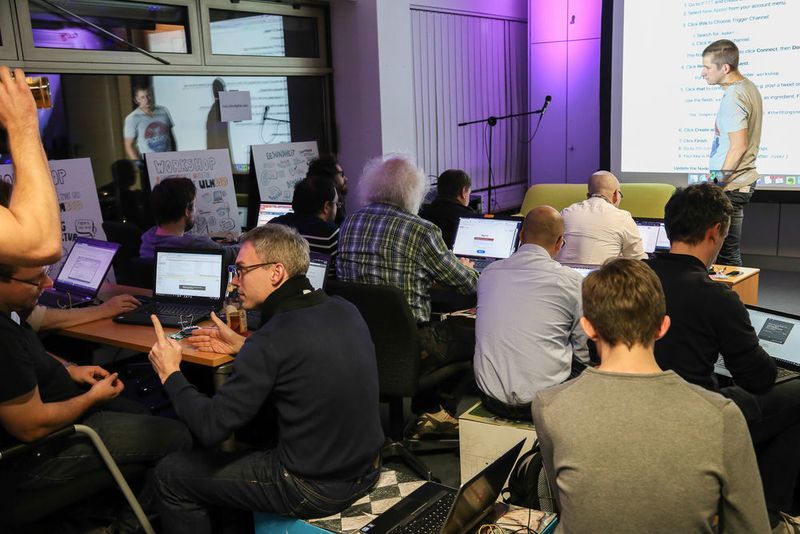 Eindrücke vom LoRaWAN-Workshop in Ulm (© Stadt Ulm)