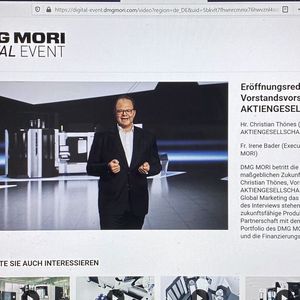 Christian Thönes, Vorstandsvorsitzender DMG Mori AG: «Innovation ist der einzige Weg aus der Krise.»