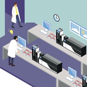 Abb.2: Wieviel Präsenz im Labor ist wirklich notwendig? Und wieviel Erfahrung?(Bild:  Shimadzu Deutschland)