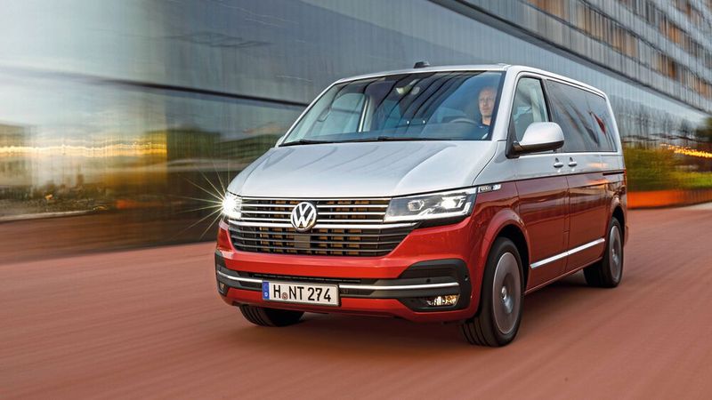 Platz eins bei den Utilities im Apil 2023: VW Transporter, 1.417 Neuzulassungen (Bild: VW)