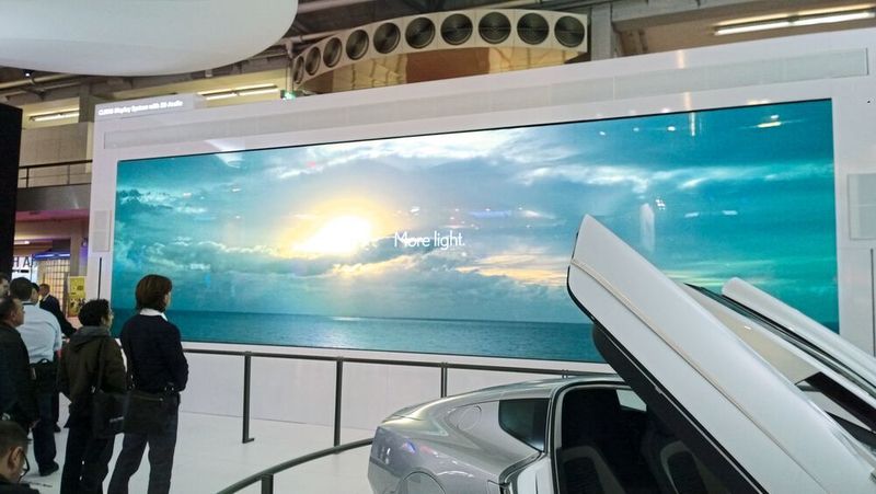 Mit Fine-Pitch-LED-Videowalls können auch riesige Diagonalen nahtlos realisiert werden. (Vogel IT-Medien)