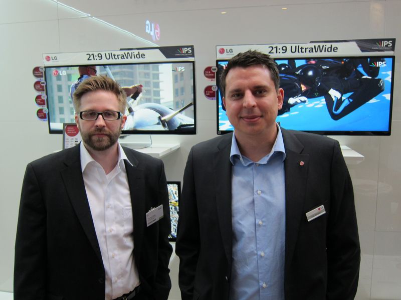 Thomas Goeke (l.), ALSO, und Kai Volmer, LG (Bild: IT-BUSINESS)
