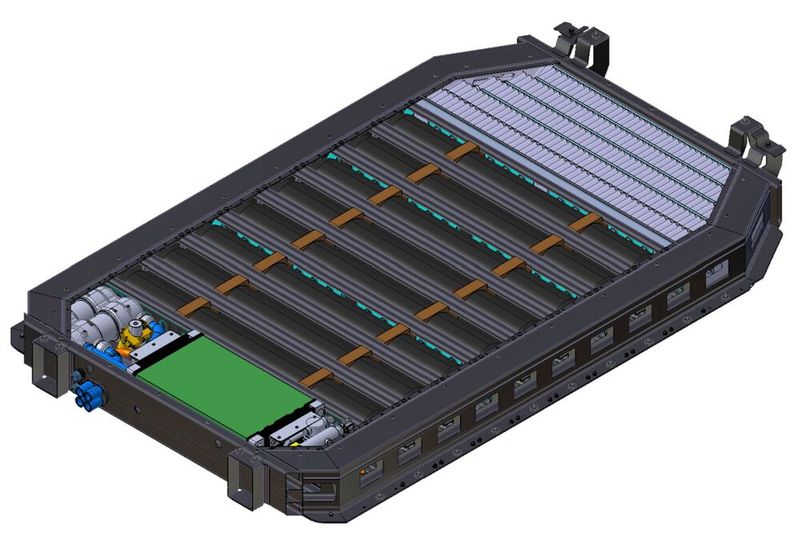 EDAG und Bramble kombinieren ihr Know-how. Vom deutschen Entwicklungsdienstleister kommt der Batteriespeicher. (Bild: Bramble)