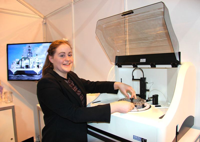 Niamh Cronin is utilising the UK demo lab to enhance the support services. (Seal Analytical)