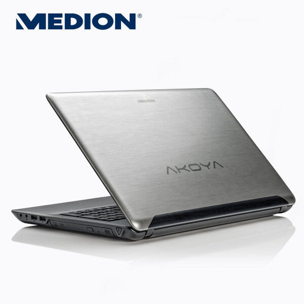 Das Multimedia-Notebook  ist 15,6 Zoll groß. (Bild: Aldi)
