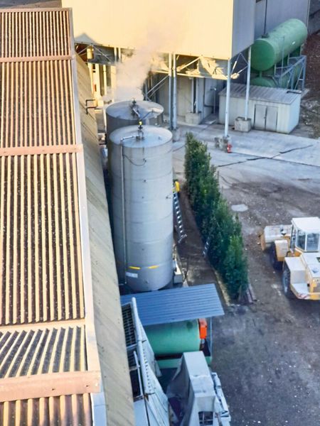 Die Silos haben teilweise eine Höhe bis zu 16 Metern. (Bild: Vega)