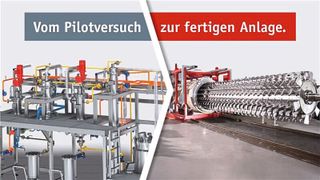So funktioniert die horizontale Dünnschichttrocknung zur Behandlung von Industrie  und Klärschlämmen. (Bild: Kremsmüller)