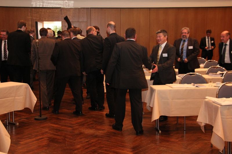 Nach dem Plenum wird es Zeit fürs Mittag. (Bild: Sonnenberg)