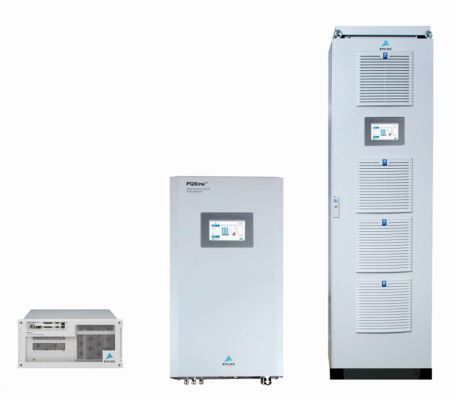 Bild 3: Verschiedene Aufbau- und Montagemöglichkeiten; das Basismodul (links) kann in Schaltschränken für die Wandmontage (Mitte) oder die Bodenmontage (rechts) verbaut werden. Durch die Kaskadierbarkeit lassen sich Systeme für Ströme bis 600 A aufbauen. (Bild: EPCOS)