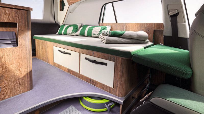 Natürlich auch an genügend Stauraum. (Bild: Ivo Hercik/Skoda)