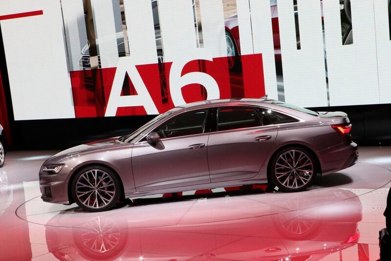 Der nächste Technologieträger aus dem Hause Audi ist das Modell A6, das viele Karosseriegemeinsamkeiten mit dem A8 haben soll, wie beispielsweise Aluminium-Anbauteilen rundherum. (KLasing)