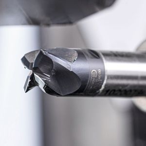 Schnitt Zwei übernimmt ein Horn-Wechselkopffräser des Typs «DGH».(Bild:  Horn / Sauermann)