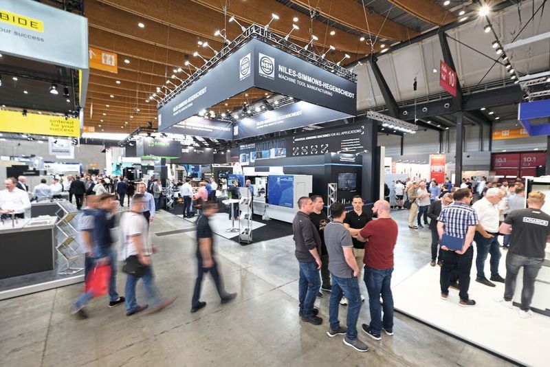 Im Vergleich zur Premiere 2022 ist die Qualität der Besucherinnen und Besucher der Grinding Hub weiter gestiegen.(Bild:  VDW)