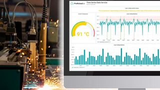 Mit dem Time Series Data Service und der passenden Hardware lassen sich Gesundheitszustände von Produktionsmaschinen so überwachen, dass Ausfall- und Wartungszeiten verkürzt und geplant werden können. (Phoenix Contact)