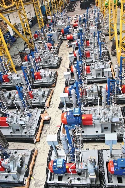 Russia's most modern refinery commissioned Apollo with the production of 150 pumps. (Apollo Gößnitz)