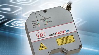 Ein Laser-Sensor speziell für spiegelnde und glänzende Oberflächen. (Micro-Epsilon)