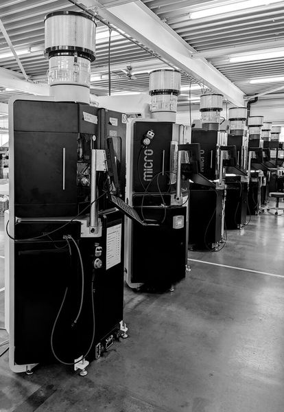 Rangée de Micro5 en utilisation chez un client. (Source : Samuel Vuadens)