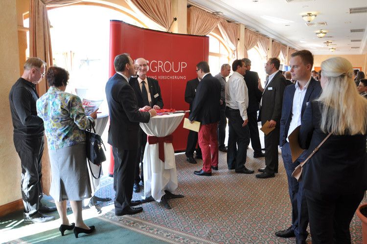 Hier informierten die Sponsoren und Partner des Hyundai-Händlerverbands über ihre Angebote. (Foto: Wehner)