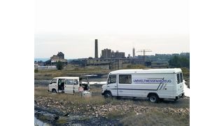 Abbildung 1: Das Team von Dr. Helko Borsdorf setzt dieses Messfahrzeug für die Vor-Ort-Analytik ein. (Archiv: Vogel Business Media)