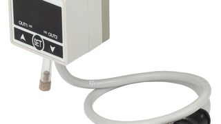 Der elektronische Druckschalter 51D ist der kompakte Nachfolger des 50D. (Heinz Theile)