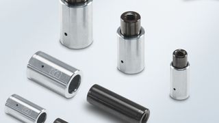 Meusburger-Feinzentrierungen sorgen für Präzision beim Führen und Zentrieren im hoch präzisen Werkzeugbau. Von 6 bis 10 mm Durchmesser sind die Neuzugänge jetzt zu haben. (Bild: Meusburger)