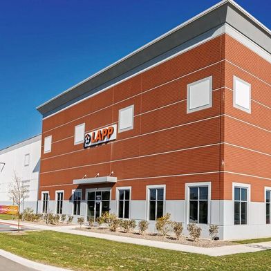 Das Siegbert E. Lapp Logistikcenter in Brownsburg, Indiana, ging 2023 in Betrieb.  (Bild: Lapp)