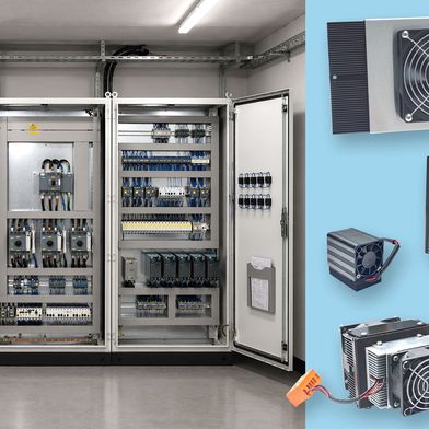 Peltier-Kühlgeräte bieten eine mechanisch einfache und kältemittelfreie Alternative für Schaltschränke.  (Bild: Telemeter Electronic)