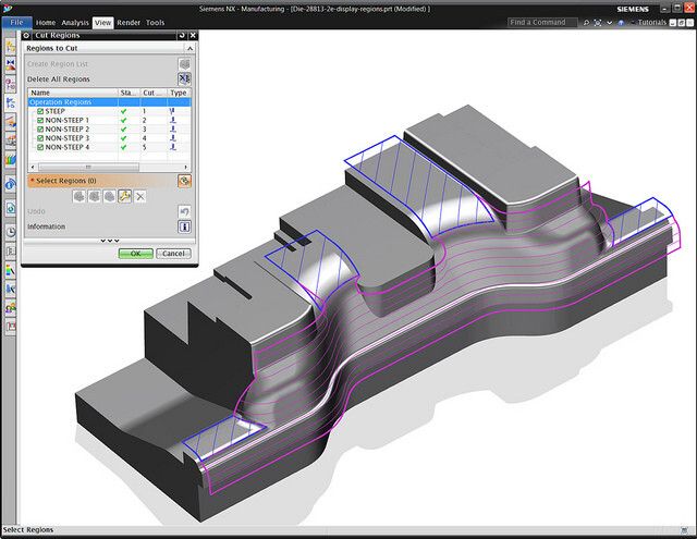 Neue Funktionen bei NX für die Fertigung lassen bessere Kontrolle zu und ermöglichen damit schnellere und flexiblere CAM- und CMM-Programmierung. (Bild: Siemens)
