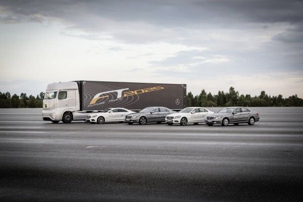 Der Mercedes-Benz Future Truck 2025: Weltpremiere der spektakulären Studie des Lkw von morgen – autonome Fahrt in eine faszinierende Zukunft (Mercedes-Benz)