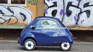 Der Microlino punktet mit Retro-Charme. (Bild: Wehner - VCG)